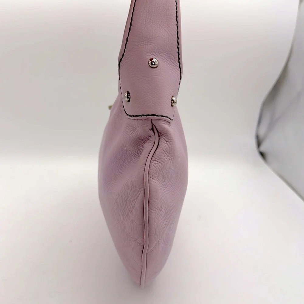 Marc Jacobs - women’s Hobo mini Bag Lilach genuine leather one shoulder top zip
